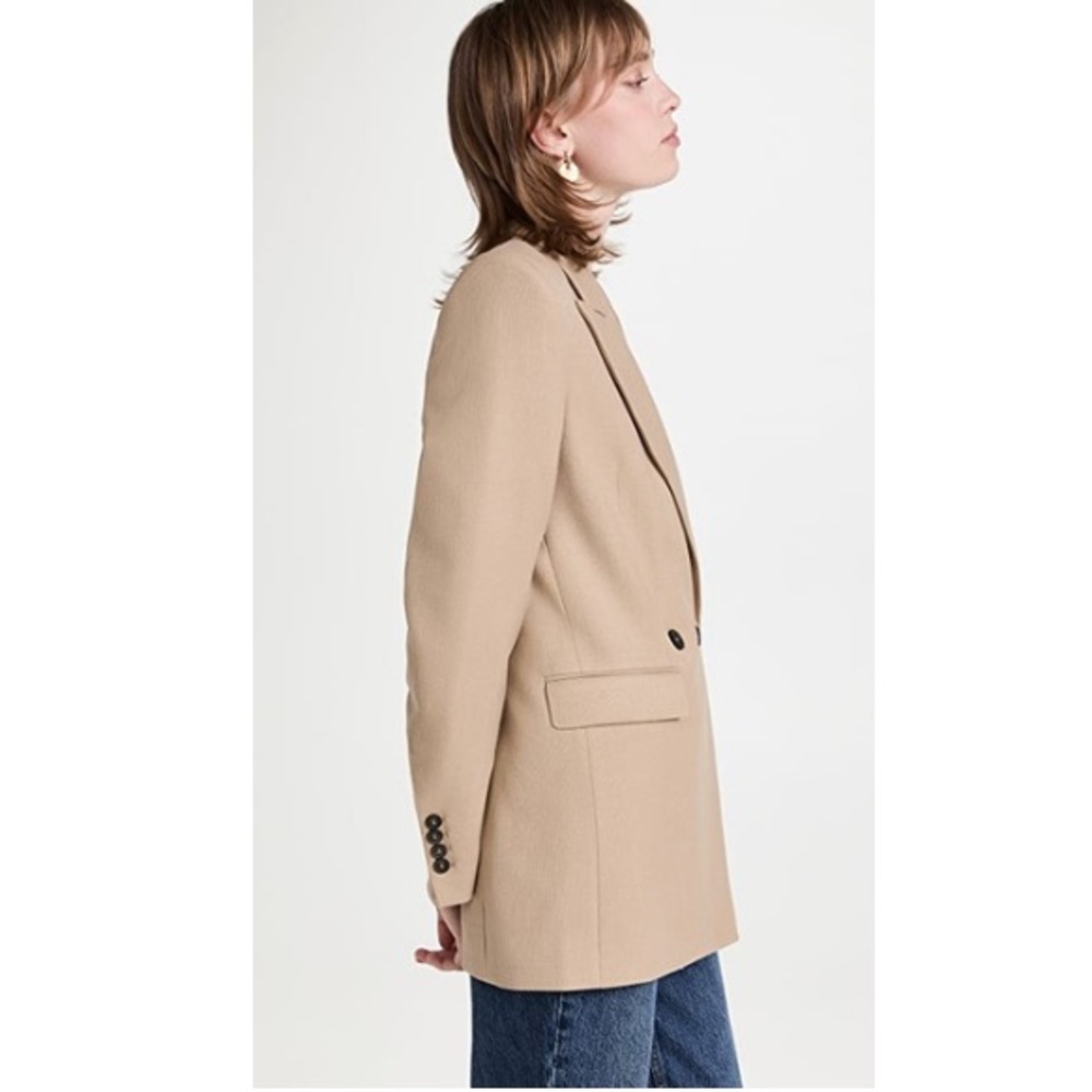 IRO Myvi Blazer in Light Khaki - Picture 5 of 16